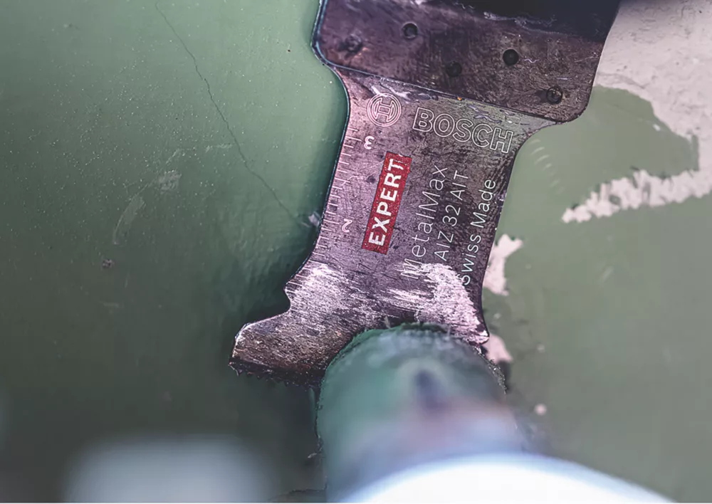 Bosch Expert Metal Max PAIZ32AIT Steel Plunge Cutting Blade 32mm 5 Bosch Expert Metal Max PAIZ32AIT Steel Plunge Cutting Blade 32mm - Image 5