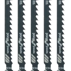Bosch T144D Wood Jigsaw Blades 100mm 5 Pack
