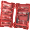 Milwaukee Shockwave Impact Duty 1/4" Straight Shank Mixed Screwdriver Bit Set 57 Pieces