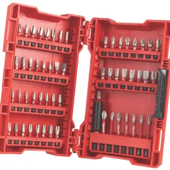 Milwaukee Shockwave Impact Duty 1/4" Straight Shank Mixed Screwdriver Bit Set 57 Pieces