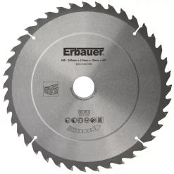 Erbauer Wood TCT Saw Blade 250 X 30mm 40T