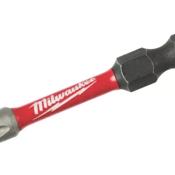 Milwaukee Shockwave 1/4" Straight Shank PH2 Screwdriver Bits