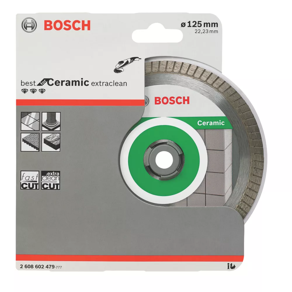 Bosch Tile Turbo Diamond Disc 125 X 22.23mm 3 Bosch Tile Turbo Diamond Disc 125 X 22.23mm - Image 3