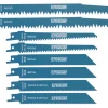Erbauer SJG43284 Multi-Material Reciprocating Saw Blade Set 8 Pcs