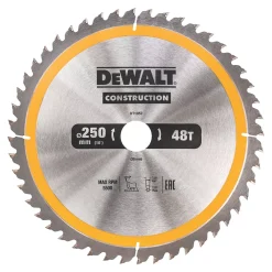 DeWalt Wood Construction Circular Saw Blade 250 X 30mm 48T