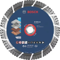 Bosch Expert Masonry Diamond Cutting Disc 230 X 22.33mm