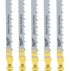 Milwaukee 4932213116 Multi-Material Jigsaw Blade 75mm 5 Pack