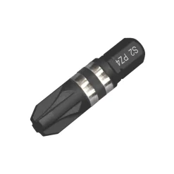 Erbauer 1/4" Hex Shank PZ4 Impact Screwdriver Bits 3 Pack