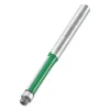 Trend C168X1/4TC 1/4" Shank Double-Flute Straight Bearing-Guided Trimmer 6.35 X 25.4mm