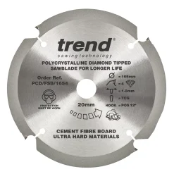 Trend Multi-Material Saw Blade 165 X 20mm 4T