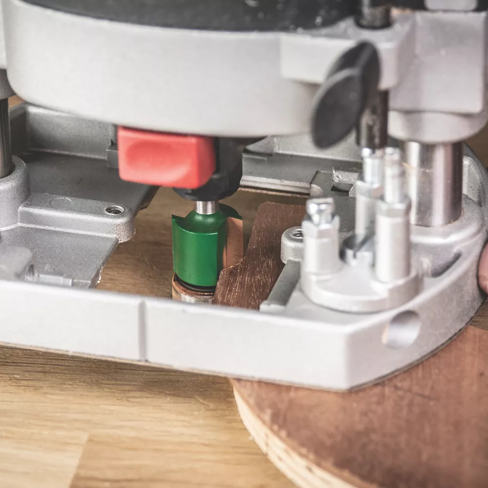 Trend C116X1/4TC 1/4" Shank Double-Flute Straight Bearing-Guided Trimmer 12.7 X 25.4mm 5 Trend C116X1/4TC 1/4" Shank Double-Flute Straight Bearing-Guided Trimmer 12.7 X 25.4mm - Image 5