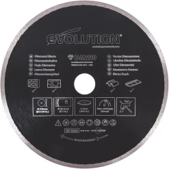 Evolution RAGEBLADE210DIAMOND Masonry Diamond Blade 210 X 25.4mm