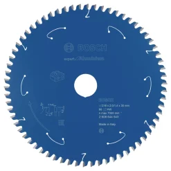 Bosch Expert Aluminium Circular Saw Blade 216 X 30mm 66T
