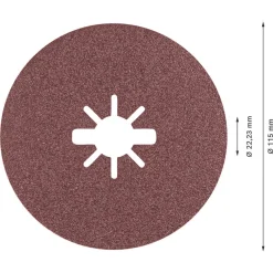 Bosch Expert R781 Prisma X-Lock Fibre Discs 115 X X-Lock 60 Grit 25 Pack 5 Bosch Expert R781 Prisma X-Lock Fibre Discs 115 X X-Lock 60 Grit 25 Pack -Cheap Cutting & Blades Store 249RR A2