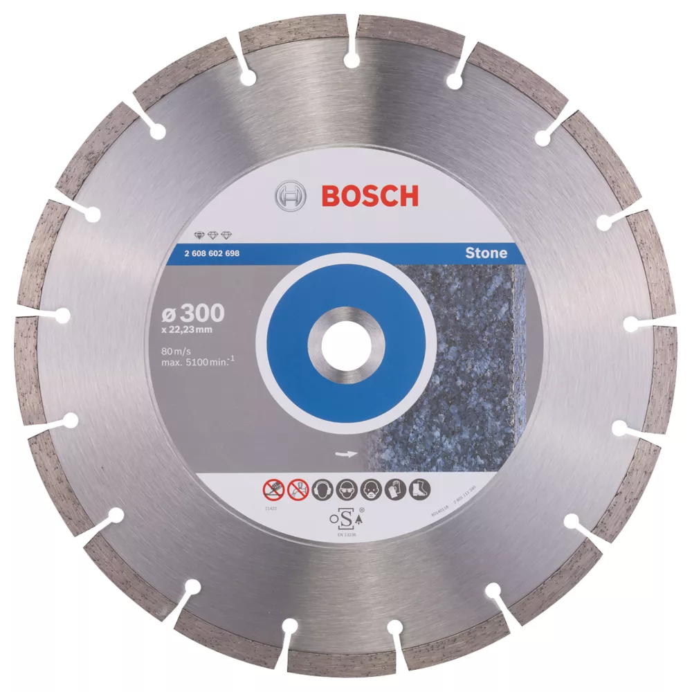 Bosch Multi-Material Diamond Disc 300 X 22.23mm 1 Bosch Multi-Material Diamond Disc 300 X 22.23mm