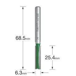 Trend C008X1/4TC 1/4" Shank Double-Flute Straight Router Cutter 6.35 X 25.4mm 7 Trend C008X1/4TC 1/4" Shank Double-Flute Straight Router Cutter 6.35 X 25.4mm -Cheap Cutting & Blades Store 253XG A2