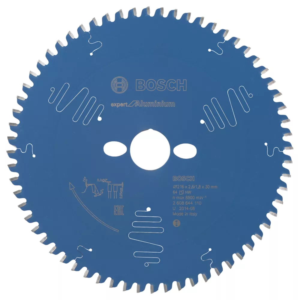 Bosch Expert Aluminium Circular Saw Blade 216 X 30mm 64T 1 Bosch Expert Aluminium Circular Saw Blade 216 X 30mm 64T