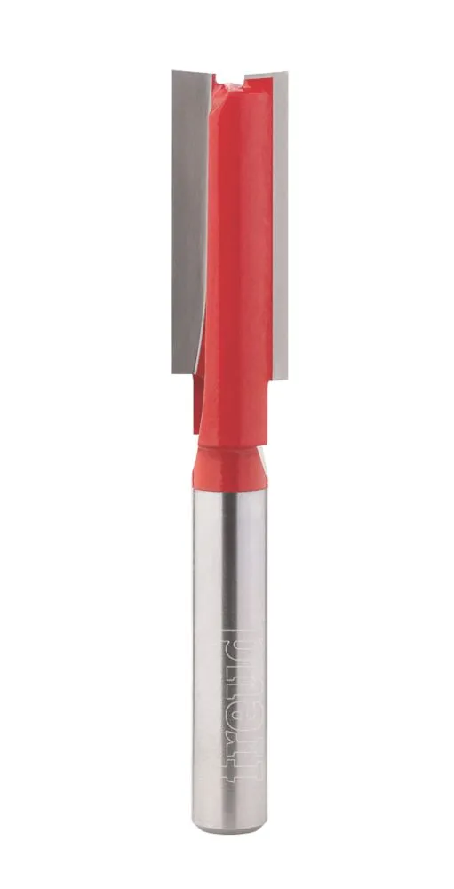 Freud 1/4" Shank Double-Flute Straight Router Bit 19 X 19mm 1 Freud 1/4" Shank Double-Flute Straight Router Bit 19 X 19mm