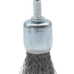 Norton Round Shank Crimped Wire Pencil Brush 25mm