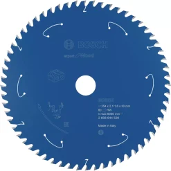Bosch Expert Wood Circular Saw Blade 254 X 30mm 60T