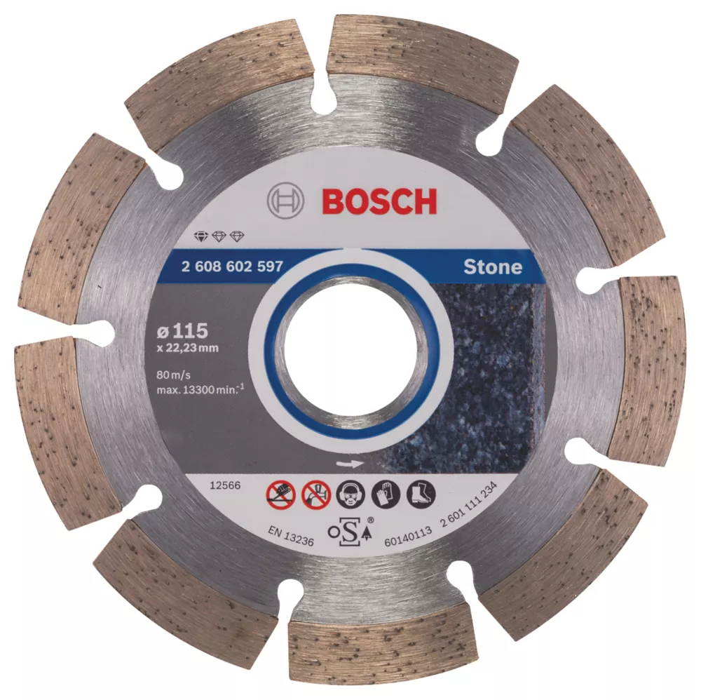 Bosch Multi-Material Diamond Disc 115 X 22.23mm 1 Bosch Multi-Material Diamond Disc 115 X 22.23mm