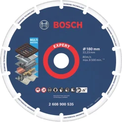 Bosch Expert Multi-Material Diamond Cutting Disc 180 X 22.23mm