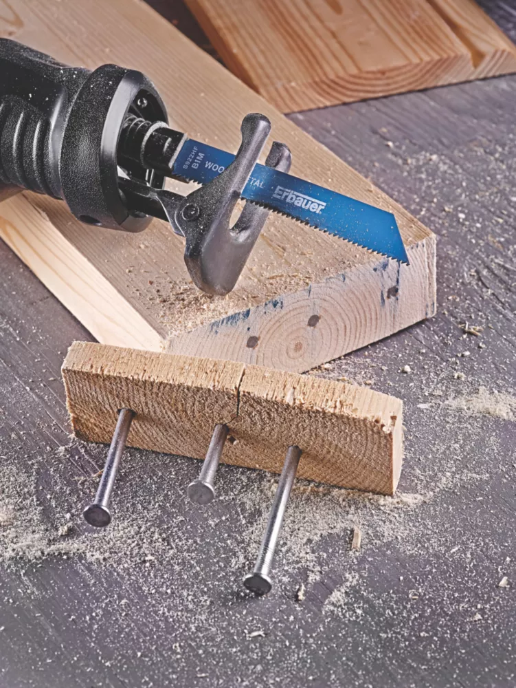 Erbauer SRP14955-5pc S922HF Multi-Material Demolition Reciprocating Saw Blades 130mm 5 Pack 3 Erbauer SRP14955-5pc S922HF Multi-Material Demolition Reciprocating Saw Blades 130mm 5 Pack - Image 3