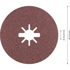 Bosch Expert R781 Prisma X-Lock Fibre Discs 115 X X-Lock 80 Grit 5 Pack 7 Bosch Expert R781 Prisma X-Lock Fibre Discs 115 X X-Lock 80 Grit 5 Pack -Cheap Cutting & Blades Store 325RR A3
