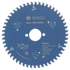 Bosch Expert Aluminium Circular Saw Blade 165 X 30mm 52T