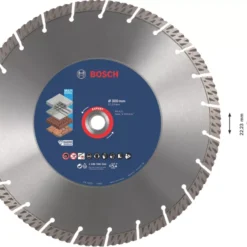 Bosch Expert Masonry Diamond Cutting Disc 300 X 22.23mm -Cheap Cutting & Blades Store 344RR A3