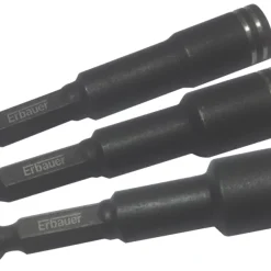 Erbauer Impact Hex Nut Driver Set 3 Pack