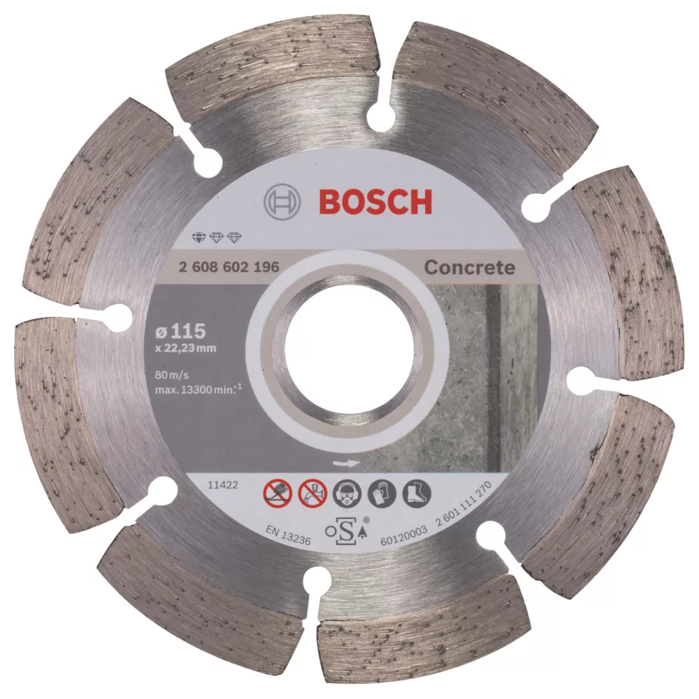 Bosch Multi-Material Diamond Disc 115 X 22.23mm 1 Bosch Multi-Material Diamond Disc 115 X 22.23mm