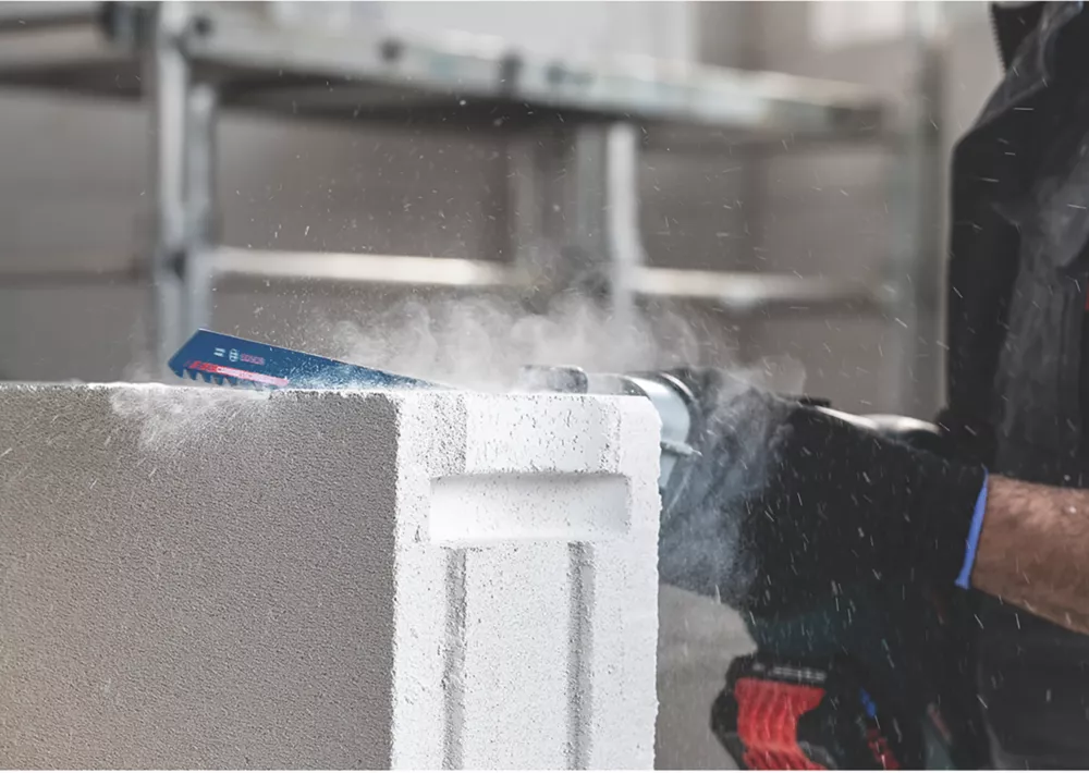 Bosch Expert S1241HM Aerated Concrete Carbide Reciprocating Saw Blade 300mm 4 Bosch Expert S1241HM Aerated Concrete Carbide Reciprocating Saw Blade 300mm - Image 4