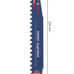 Bosch Expert S1142KHM Wood Reciprocating Saw Blade 225mm 5 Bosch Expert S1142KHM Wood Reciprocating Saw Blade 225mm -Cheap Cutting & Blades Store 385PF A2