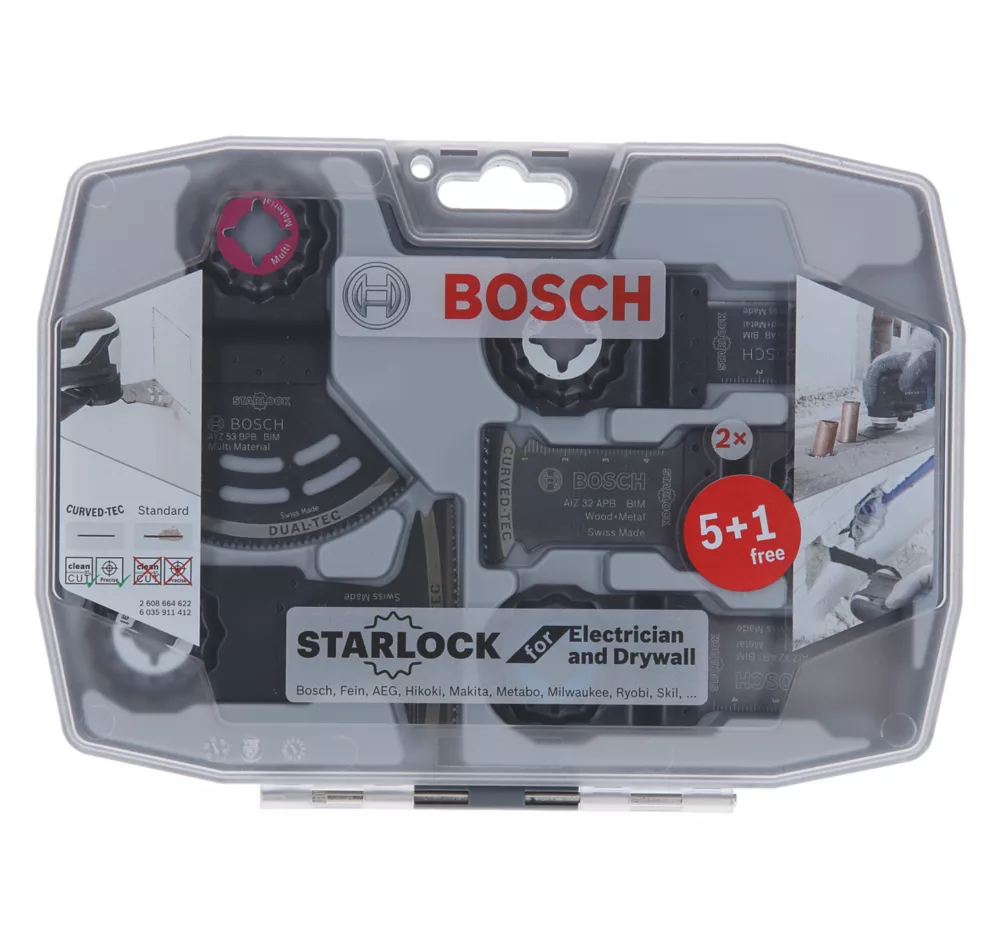 Bosch Multi-Material Cutting Blade Set 6 Pcs 2 Bosch Multi-Material Cutting Blade Set 6 Pcs - Image 2
