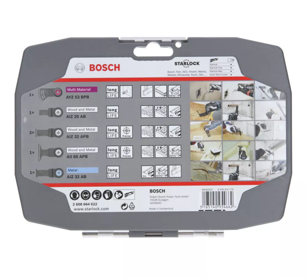 Bosch Multi-Material Cutting Blade Set 6 Pcs 3 Bosch Multi-Material Cutting Blade Set 6 Pcs - Image 3