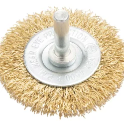 Essentials Straight Shank Crimped Wire Wheel 50mm