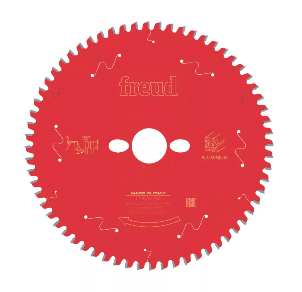 Freud Metal/Plastic Mitre Saw Blade 216 X 30mm 64T 1 Freud Metal/Plastic Mitre Saw Blade 216 X 30mm 64T