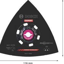 Bosch Expert MAVZ 116 RT4 40 Carbide RIFF-Grit Paint On Wood, Hardwood, Mortar & Glue Sanding Plate 116mm 11 Bosch Expert MAVZ 116 RT4 40 Carbide RIFF-Grit Paint On Wood, Hardwood, Mortar & Glue Sanding Plate 116mm -Cheap Cutting & Blades Store 427RT A5