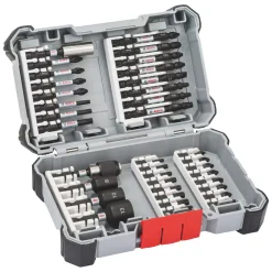 Bosch 1/4" Hex Shank Mixed Impact Control Screwdriver Bit Set 36 Pieces