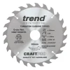 Trend CraftPo CSB/19024TC Wood Thin Kerf Circular Saw Blade For Cordless Saws 190 X 30mm 24T