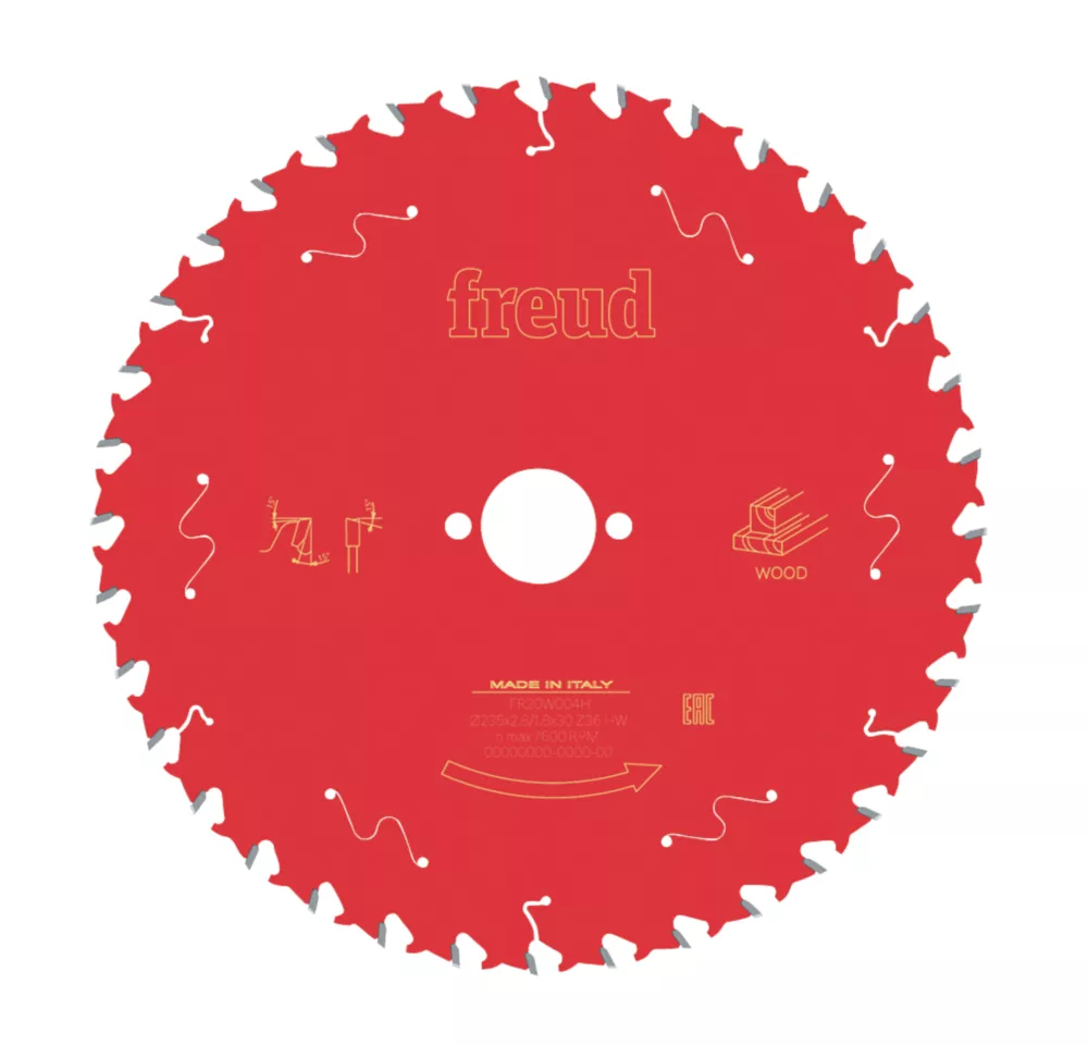 Freud Wood Circular Saw Blade 235 X 30mm 36T 1 Freud Wood Circular Saw Blade 235 X 30mm 36T