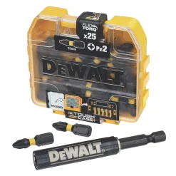 DeWalt Extreme 1/4" Hex Shank PZ2 Impact Screwdriver Bits 25 Pack