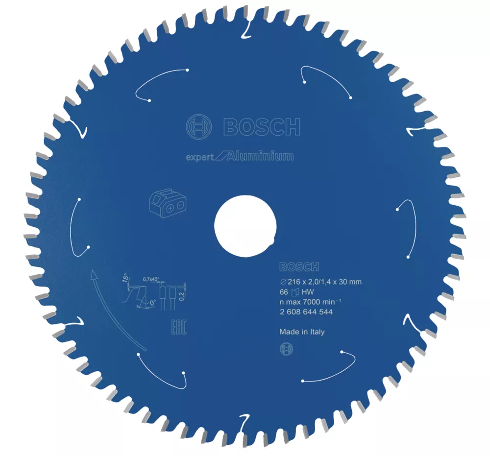 Bosch Expert Aluminium Circular Saw Blade 216 X 30mm 66T 1 Bosch Expert Aluminium Circular Saw Blade 216 X 30mm 66T