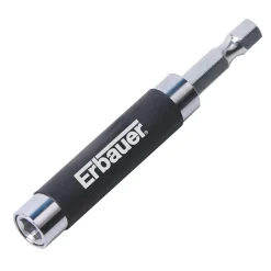 Erbauer Stubby 1/4" Hex Retracting Bit Holder 80mm