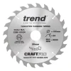 Trend CraftPo CSB/19024 Wood Circular Saw Blade 190 X 30mm 24T