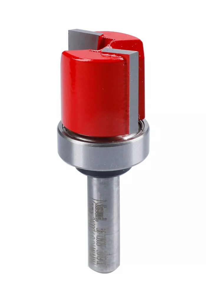 Freud 1/4" Shank Double-Flute Rebater Top Bearing Flush Trim Bit 12.7 X 25.4mm 1 Freud 1/4" Shank Double-Flute Rebater Top Bearing Flush Trim Bit 12.7 X 25.4mm