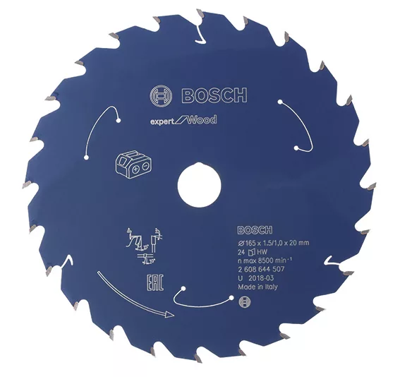 Bosch Expert Wood Circular Saw Blade 165 X 20mm 36T 1 Bosch Expert Wood Circular Saw Blade 165 X 20mm 36T