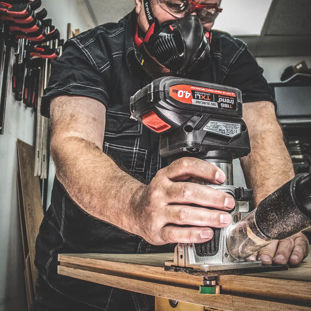 Trend C209X1/4TC 1/4" Shank Double-Flute Straight Bearing-Guided Intumescent Strip Cutter 24 X 10mm 4 Trend C209X1/4TC 1/4" Shank Double-Flute Straight Bearing-Guided Intumescent Strip Cutter 24 X 10mm - Image 4