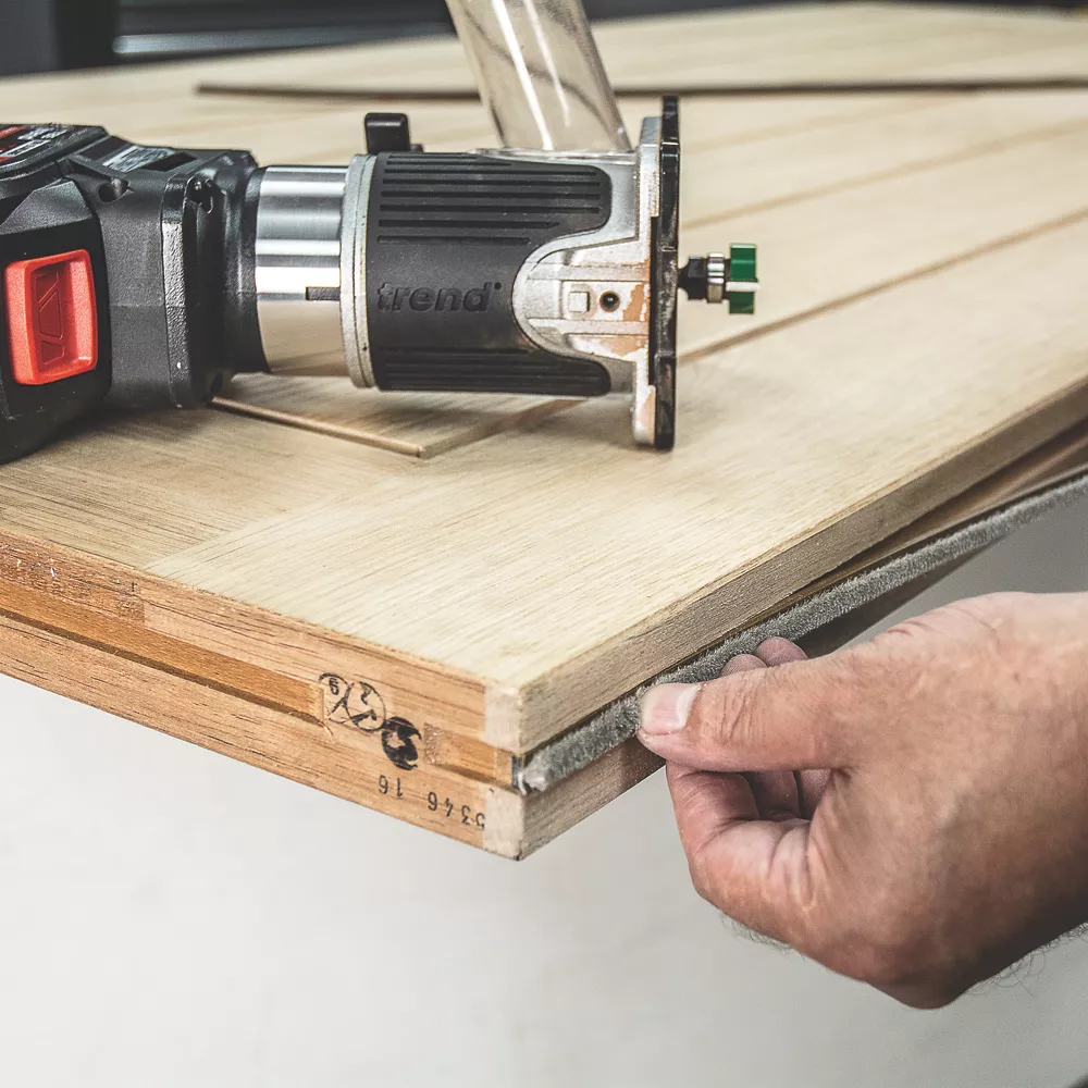 Trend C209X1/4TC 1/4" Shank Double-Flute Straight Bearing-Guided Intumescent Strip Cutter 24 X 10mm 6 Trend C209X1/4TC 1/4" Shank Double-Flute Straight Bearing-Guided Intumescent Strip Cutter 24 X 10mm - Image 6